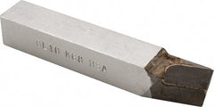 Made in USA - 5/8 x 5/8" Shank, Lead Angle Turning Single Point Tool Bit - BL-10, Grade K68 - Exact Tooling