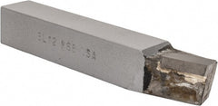 Made in USA - 3/4 x 3/4" Shank, Lead Angle Turning Single Point Tool Bit - BL-12, Grade K68 - Exact Tooling
