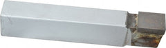 Made in USA - 3/4 x 3/4" Shank, Square Nose Single Point Tool Bit - C-12, Grade K68 - Exact Tooling