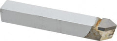 Made in USA - 1/2 x 1/2" Shank, Pointed Nose Single Point Tool Bit - D-8, Grade K68 - Exact Tooling