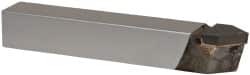 Made in USA - 5/8 x 5/8" Shank, Pointed Nose Single Point Tool Bit - D-10, Grade K68 - Exact Tooling
