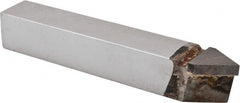 Made in USA - 5/8 x 5/8" Shank, Threading Single Point Tool Bit - E-10, Grade K68 - Exact Tooling