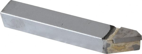 Made in USA - 5/16 x 5/16" Shank, Offset Threading Single Point Tool Bit - ER-5, Grade K68 - Exact Tooling