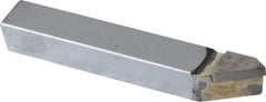 Made in USA - 5/16 x 5/16" Shank, Offset Threading Single Point Tool Bit - ER-5, Grade K68 - Exact Tooling