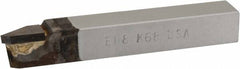 Made in USA - 1/2 x 1/2" Shank, Offset Threading Single Point Tool Bit - ER-8, Grade K68 - Exact Tooling