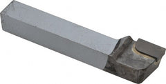Made in USA - 1/2 x 1/2" Shank, Offset Side Cutting Single Point Tool Bit - GR-8, Grade K68 - Exact Tooling