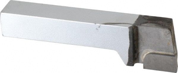 Made in USA - 5/8 x 5/8" Shank, Offset Side Cutting Single Point Tool Bit - GL-10, Grade K68 - Exact Tooling