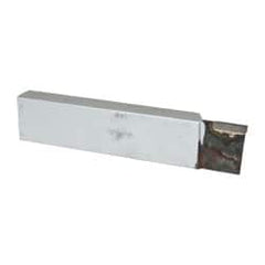 Made in USA - 1 x 1/2" Shank, Cutoff & Grooving Single Point Tool Bit - CT-111, Grade K68 - Exact Tooling