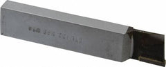 Made in USA - 1 x 1/2" Shank, Cutoff & Grooving Single Point Tool Bit - CT-122(433), Grade K68 - Exact Tooling