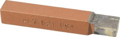 Made in USA - 7/16 x 7/16" Shank, Square Shoulder Turning Single Point Tool Bit - AL-7, Grade K21 - Exact Tooling