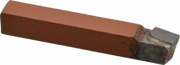 Made in USA - 7/16 x 7/16" Shank, Lead Angle Turning Single Point Tool Bit - BR-7, Grade K21 - Exact Tooling