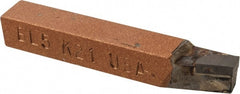 Made in USA - 5/16 x 5/16" Shank, Lead Angle Turning Single Point Tool Bit - BL-5, Grade K21 - Exact Tooling