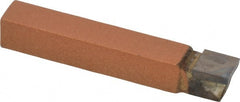 Made in USA - 3/8 x 3/8" Shank, Square Nose Single Point Tool Bit - C-6, Grade K21 - Exact Tooling