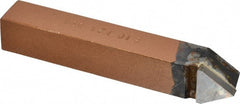 Made in USA - 5/8 x 5/8" Shank, Threading Single Point Tool Bit - E-10, Grade K21 - Exact Tooling