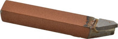 Made in USA - 5/16 x 5/16" Shank, Offset Threading Single Point Tool Bit - ER-5, Grade K21 - Exact Tooling