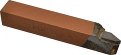 Made in USA - 5/8 x 5/8" Shank, Offset Threading Single Point Tool Bit - EL-10, Grade K21 - Exact Tooling