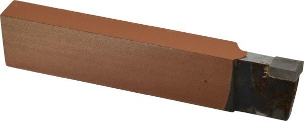 Made in USA - 1 x 1/2" Shank, Cutoff & Grooving Single Point Tool Bit - CT-120(445), Grade K21 - Exact Tooling