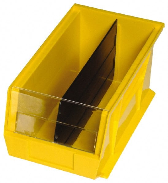 Quantum Storage - 6.8" Wide x 2.8" High, Black Bin Divider - Use with Quantum Storage Systems - QUS 220CON - Exact Tooling