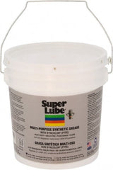 Synco Chemical - 5 Lb Pail Synthetic General Purpose Grease - Translucent White, Food Grade, 450°F Max Temp, NLGIG 2, - Exact Tooling