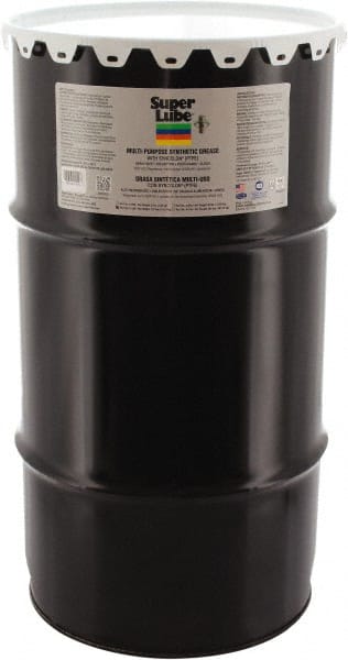 Synco Chemical - 120 Lb Keg Synthetic General Purpose Grease - Translucent White, Food Grade, 450°F Max Temp, NLGIG 2, - Exact Tooling