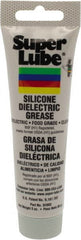 Synco Chemical - 3 oz Tube Silicone General Purpose Grease - Translucent White, Food Grade, 500°F Max Temp, NLGIG 2, - Exact Tooling