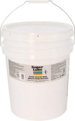 Synco Chemical - 30 Lb Pail Silicone General Purpose Grease - Translucent White, Food Grade, 500°F Max Temp, NLGIG 2, - Exact Tooling