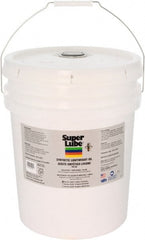 Synco Chemical - 5 Gal Pail Synthetic Multi-Purpose Oil - -40500°F, SAE 80W, ISO 68, 350 SUS at 40°C, Food Grade - Exact Tooling