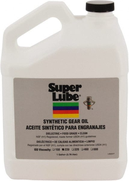 Synco Chemical - 1 Gal Bottle, Synthetic Gear Oil - -45°F to 450°F, ISO 220 - Exact Tooling