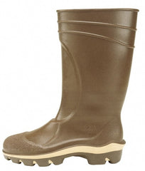 Dunlop Protective Footwear - Men's Size 15 Medium Width Plain Knee Boot - Black, PVC Upper, 16" High, Chemical Resistant, Non-Slip, Waterproof - Exact Tooling