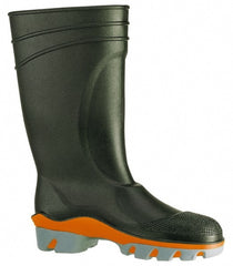 Dunlop Protective Footwear - Men's Size 6 Medium Width Plain Knee Boot - Black, PVC Upper, 15" High, Chemical Resistant, Waterproof - Exact Tooling
