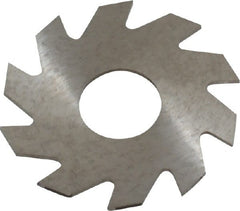RobbJack - 3/4" Diam x 0.023" Blade Thickness x 1/4" Arbor Hole Diam, 10 Tooth Slitting and Slotting Saw - Arbor Connection, Right Hand, Uncoated, Solid Carbide, Concave Ground - Exact Tooling