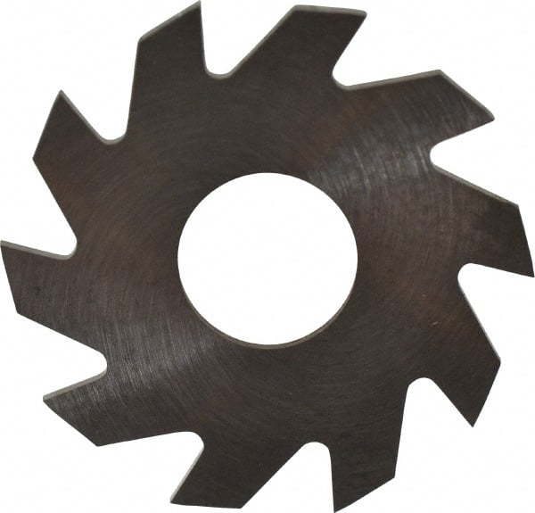 RobbJack - 3/4" Diam x 0.035" Blade Thickness x 1/4" Arbor Hole Diam, 10 Tooth Slitting and Slotting Saw - Arbor Connection, Right Hand, Uncoated, Solid Carbide, Concave Ground - Exact Tooling