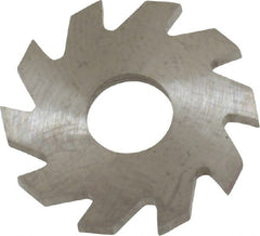 RobbJack - 3/4" Diam x 1/16" Blade Thickness x 1/4" Arbor Hole Diam, 10 Tooth Slitting and Slotting Saw - Arbor Connection, Right Hand, Uncoated, Solid Carbide, Concave Ground - Exact Tooling
