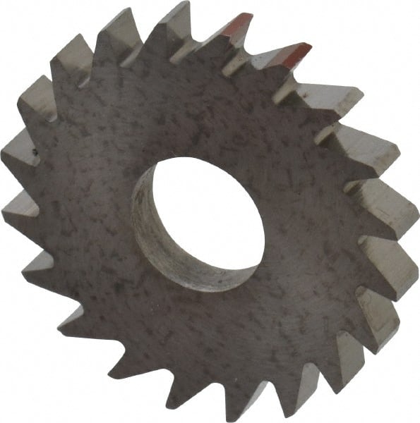 RobbJack - 3/4" Diam x 0.0937" Blade Thickness x 1/4" Arbor Hole Diam, 20 Tooth Slitting and Slotting Saw - Arbor Connection, Right Hand, Uncoated, Solid Carbide, Concave Ground - Exact Tooling