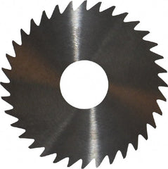 RobbJack - 1-3/4" Diam x 1/16" Blade Thickness x 1/2" Arbor Hole Diam, 24 Tooth Slitting and Slotting Saw - Arbor Connection, Right Hand, Uncoated, Solid Carbide, Concave Ground - Exact Tooling