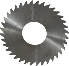 RobbJack - 1-3/4" Diam x 0.0312" Blade Thickness x 5/8" Arbor Hole Diam, 36 Tooth Slitting and Slotting Saw - Arbor Connection, Right Hand, Uncoated, Solid Carbide, Concave Ground - Exact Tooling