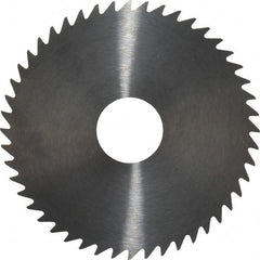 RobbJack - 2" Diam x 0.0156" Blade Thickness x 1/2" Arbor Hole Diam, 48 Tooth Slitting and Slotting Saw - Arbor Connection, Right Hand, Uncoated, Solid Carbide, Concave Ground - Exact Tooling