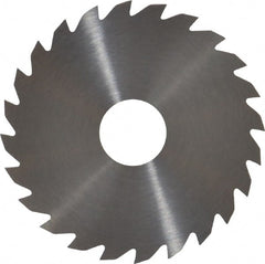 RobbJack - 2" Diam x 0.0468" Blade Thickness x 1/2" Arbor Hole Diam, 24 Tooth Slitting and Slotting Saw - Arbor Connection, Right Hand, Uncoated, Solid Carbide, Concave Ground - Exact Tooling