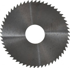 RobbJack - 2-1/4" Diam x 0.0312" Blade Thickness x 5/8" Arbor Hole Diam, 56 Tooth Slitting and Slotting Saw - Arbor Connection, Right Hand, Uncoated, Solid Carbide, Concave Ground - Exact Tooling
