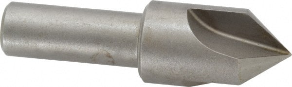 Keo - 3/4" Head Diam, 1/2" Shank Diam, 3 Flute 82° High Speed Steel Countersink - Exact Tooling