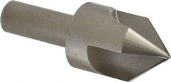 Keo - 1" Head Diam, 1/2" Shank Diam, 3 Flute 82° High Speed Steel Countersink - Exact Tooling