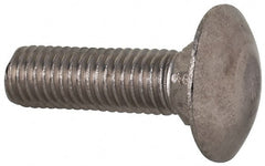 Value Collection - M10x1.5 35mm Length Under Head, Standard Square Neck, Carriage Bolt - Austenitic Grade A2 Stainless Steel, - Exact Tooling