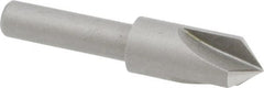 Keo - 3/8" Head Diam, 1/4" Shank Diam, 3 Flute 90° High Speed Steel Countersink - Exact Tooling