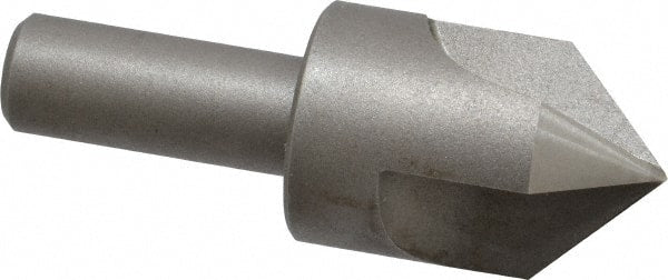 Keo - 1" Head Diam, 1/2" Shank Diam, 3 Flute 90° High Speed Steel Countersink - Exact Tooling
