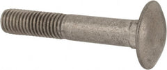 Value Collection - M10x1.5 60mm Length Under Head, Standard Square Neck, Carriage Bolt - Austenitic Grade A2 Stainless Steel, - Exact Tooling