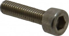 Value Collection - M3x0.50 Metric Coarse Hex Socket Drive, Socket Cap Screw - Grade 316 & Austenitic A4 Stainless Steel, Uncoated, Fully Threaded, 12mm Length Under Head - Exact Tooling