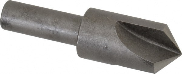 Keo - 5/8" Head Diam, 3/8" Shank Diam, 3 Flute 100° High Speed Steel Countersink - Exact Tooling