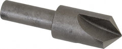 Keo - 5/8" Head Diam, 3/8" Shank Diam, 3 Flute 100° High Speed Steel Countersink - Exact Tooling