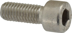 Value Collection - M8x1.25 Metric Coarse Hex Socket Drive, Socket Cap Screw - Grade 316 & Austenitic A4 Stainless Steel, Uncoated, Fully Threaded, 20mm Length Under Head - Exact Tooling