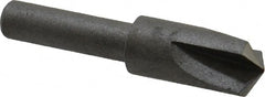 Keo - 3/8" Head Diam, 1/4" Shank Diam, 3 Flute 120° High Speed Steel Countersink - Bright Finish, 1-3/4" OAL, Single End, Straight Shank, Right Hand Cut - Exact Tooling